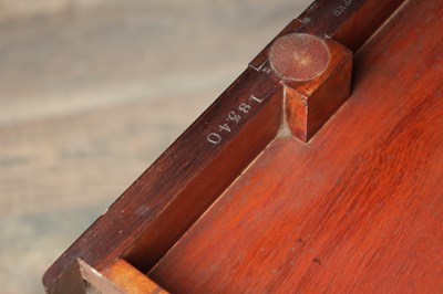 Lot 1506 - A 19TH CENTURY MAHOGANY CARD TABLE BY LAMB OF MANCHESTER
