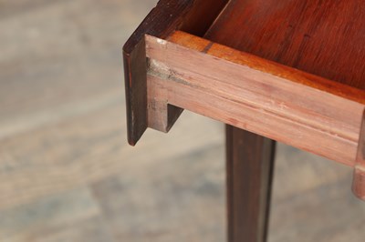 Lot 1506 - A 19TH CENTURY MAHOGANY CARD TABLE BY LAMB OF MANCHESTER