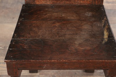 Lot 1559 - THREE 17TH CENTURY OAK HALL CHAIRS