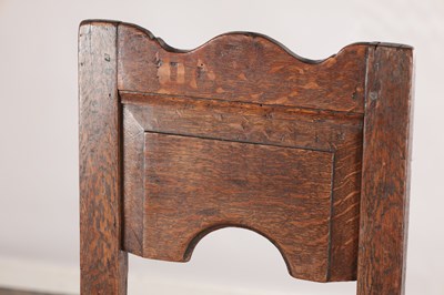 Lot 1559 - THREE 17TH CENTURY OAK HALL CHAIRS