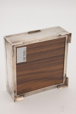 Lot 26 - TWO SILVER BOXES