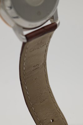 Lot 342 - A GENTLEMAN'S STEEL AND GOLD OMEGA DE VILLE PRESTIGE CO-AXIAL CHRONOMETER WRIST WATCH