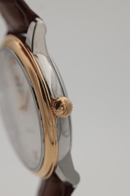 Lot 342 - A GENTLEMAN'S STEEL AND GOLD OMEGA DE VILLE PRESTIGE CO-AXIAL CHRONOMETER WRIST WATCH