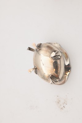 Lot 64 - A COLLECTION OF 20TH CENTURY SILVER SALTS AND A SILVER MUSTARD POT