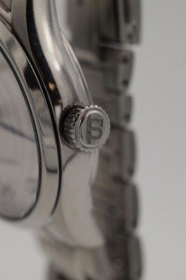 Lot 446 - A GENTLEMAN'S STAINLESS STEEL SEIKO PRESAGE AUTOMATIC WRIST WATCH