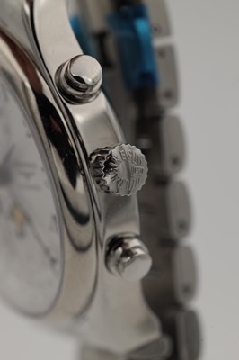 Lot 317 - A GENTLEMAN'S STEEL LONGINES MASTER COLLECTION TRIPLE CALENDAR MOONPHASE WRIST WATCH