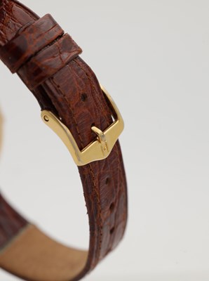 Lot 477 - AN EARLY 20TH CENTURY 18CT GOLD SINGLE BUTTON CHRONOGRAPH WRIST WATCH