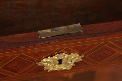 Lot 1490 - A LATE 19TH CENTURY FRENCH GILT BRONZE MOUNTED MARQUETRY COMMODE STAMPED SORMANI