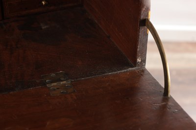 Lot 1688 - A GOOD EARLY 18TH CENTURY FIGURED WALNUT SECRETAIRE CHEST ON CHEST WITH STARBURST INLAID BASE