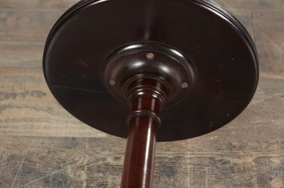 Lot 1499 - A GEORGE III MAHOGANY TRIPOD WINE TABLE