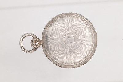 Lot 530 - AN EARLY 19TH CENTURY ENGLISH SILVER CASED OPEN FACE POCKET WATCH