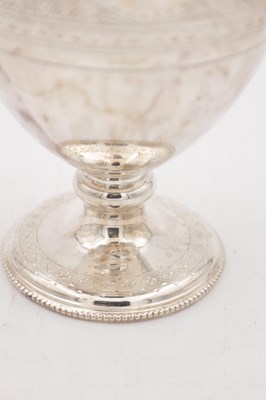 Lot 85 - A VICTORIAN ENGLISH SILVER EWER