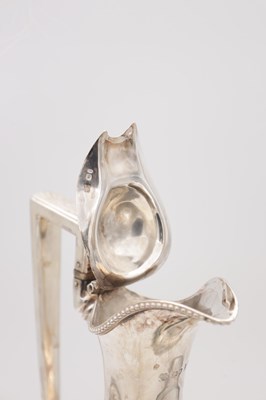 Lot 85 - A VICTORIAN ENGLISH SILVER EWER