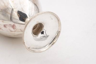 Lot 85 - A VICTORIAN ENGLISH SILVER EWER