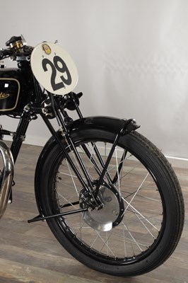 Lot A 1929 VELOCETTE KN 350CC MOTORCYCLE