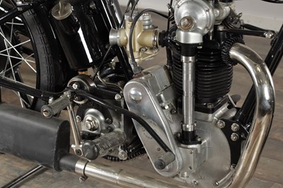 Lot A 1929 VELOCETTE KN 350CC MOTORCYCLE