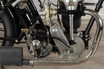 Lot A 1929 VELOCETTE KN 350CC MOTORCYCLE