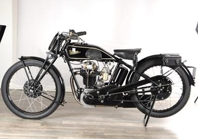 Lot A 1929 VELOCETTE KN 350CC MOTORCYCLE