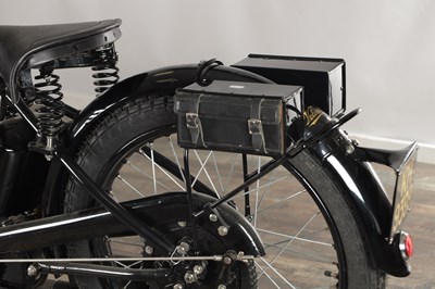 Lot A 1929 VELOCETTE KN 350CC MOTORCYCLE
