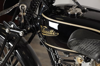 Lot A 1929 VELOCETTE KN 350CC MOTORCYCLE