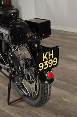 Lot A 1929 VELOCETTE KN 350CC MOTORCYCLE