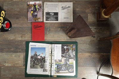 Lot A 1929 VELOCETTE KN 350CC MOTORCYCLE