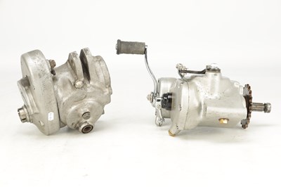 Lot 1474 - TWO VINTAGE NORTON MOTORCYCLE RACING GEARBOXES