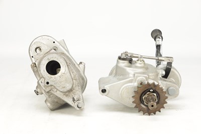 Lot 1474 - TWO VINTAGE NORTON MOTORCYCLE RACING GEARBOXES