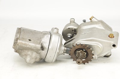 Lot 1474 - TWO VINTAGE NORTON MOTORCYCLE RACING GEARBOXES