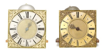 Lot 1307 - TWO 18TH CENTURY 30 HOUR LONGCASE CLOCK MOVEMENTS