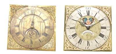 Lot 1265 - TWO 18TH CENTURY 30 HOUR LONGCASE CLOCK MOVEMENTS