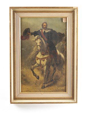 Lot 873 - EUGÈNE SIBERDT AN OIL ON CANVAS LAID ON BOARD