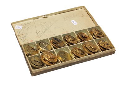 Lot 382 - A COLLECTION OF TWELVE POCKET WATCH MOVEMENTS