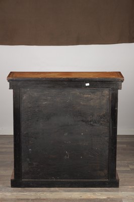 Lot 1497 - A REGENCY ROSEWOOD CONSOLE TABLE