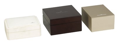 Lot 385 - TWO JAEGER-LECOULTRE WRIST WATCH BOXES