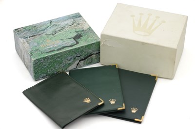 Lot 449 - TWO ROLEX WRIST WATCH BOXES