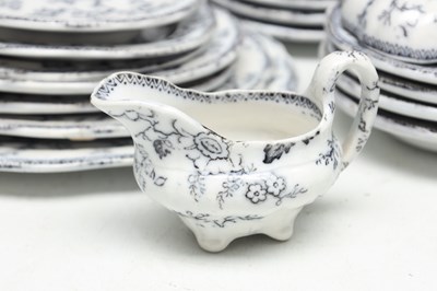 Lot A VICTORIAN HACKWOODS TRANSFER PRINTED EARTHENWARE CHILD'S DINNER SERVICE