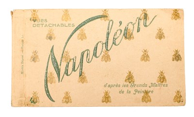 Lot A COLLECTION OF FRENCH NAPOLEON POSTCARDS AFTER THE GREAT MASTERS OF PAINTING