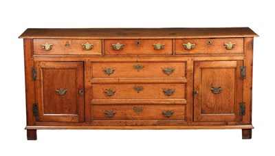 Lot AN 18TH CENTURY OAK DRESSER BASE