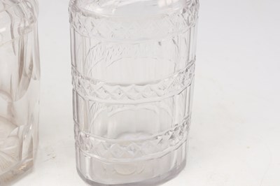 Lot A COLLECTION OF EARLY 19TH CENTURY CUT GLASS PIECES