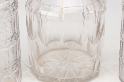 Lot A COLLECTION OF EARLY 19TH CENTURY CUT GLASS PIECES