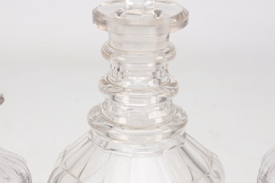 Lot A COLLECTION OF EARLY 19TH CENTURY CUT GLASS PIECES