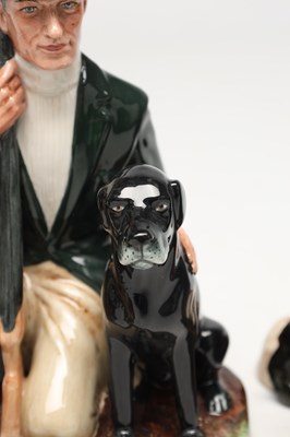 Lot A COLLECTION OF THREE ROYAL DOULTON PORCELAIN FIGURES