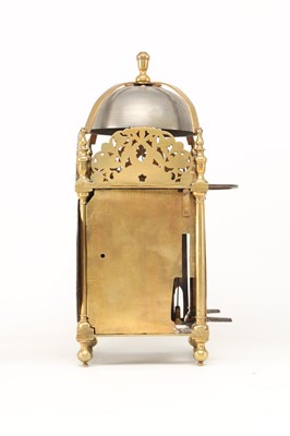 Lot MARKWICK, LONDON. A WILLIAM AND MARY STRIKING VERGE LANTERN CLOCK