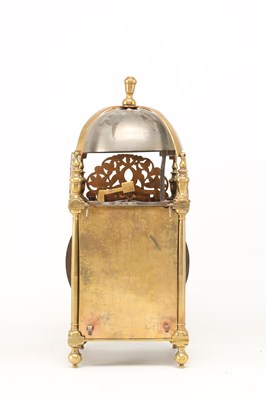 Lot MARKWICK, LONDON. A WILLIAM AND MARY STRIKING VERGE LANTERN CLOCK