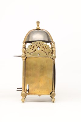 Lot MARKWICK, LONDON. A WILLIAM AND MARY STRIKING VERGE LANTERN CLOCK