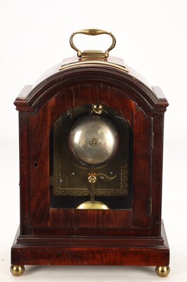 Lot GODDARD, LONDON. A REGENCY MAHOGANY DOUBLE FUSEE BRACKET CLOCK