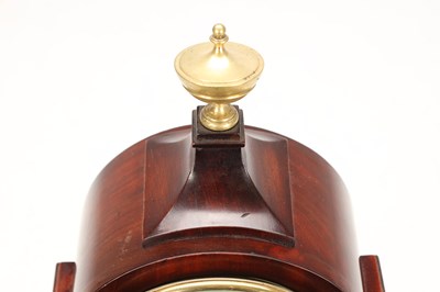Lot BROCKBANK & ATKINS, LONDON. AN EARLY 19TH CENTURY MAHOGANY EIGHT DAY MARINE CHRONOMETER MANTEL CLOCK