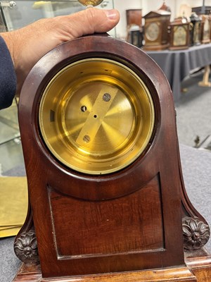 Lot 190 - BROCKBANK & ATKINS, LONDON. AN EARLY 19TH CENTURY MAHOGANY EIGHT DAY MARINE CHRONOMETER MANTEL CLOCK