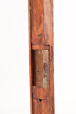 Lot EARDLEY NORTON, LONDON. A GEORGE III MAHOGANY VERGE BRACKET CLOCK